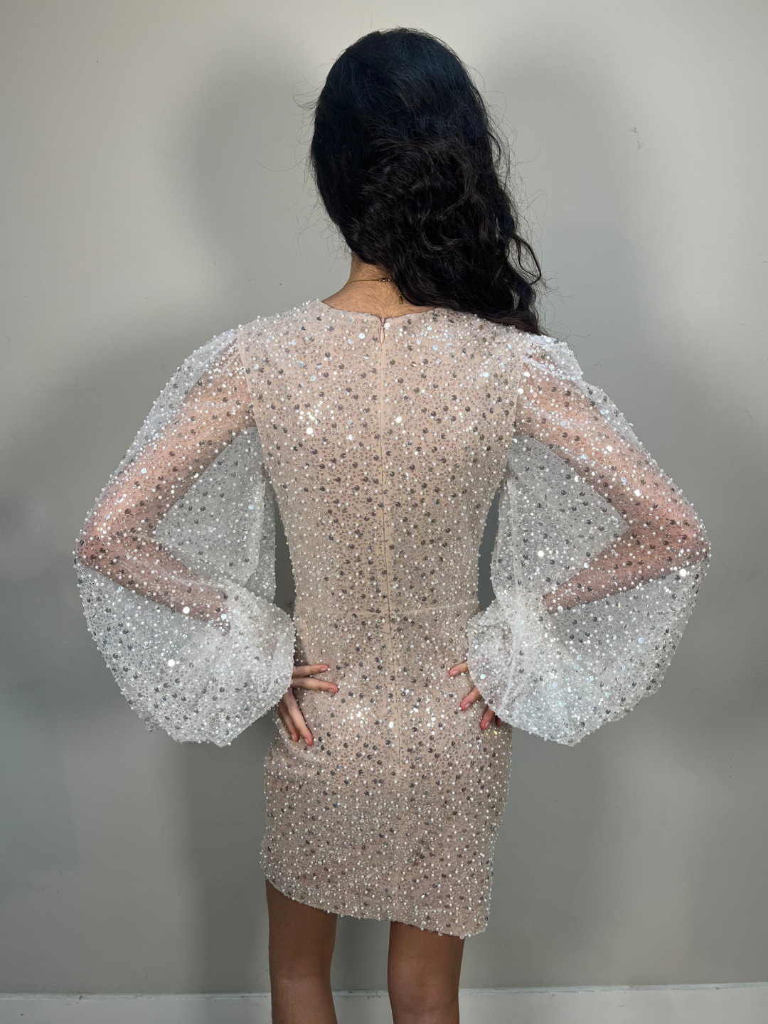 Nadine Merabi sparkly mini dress