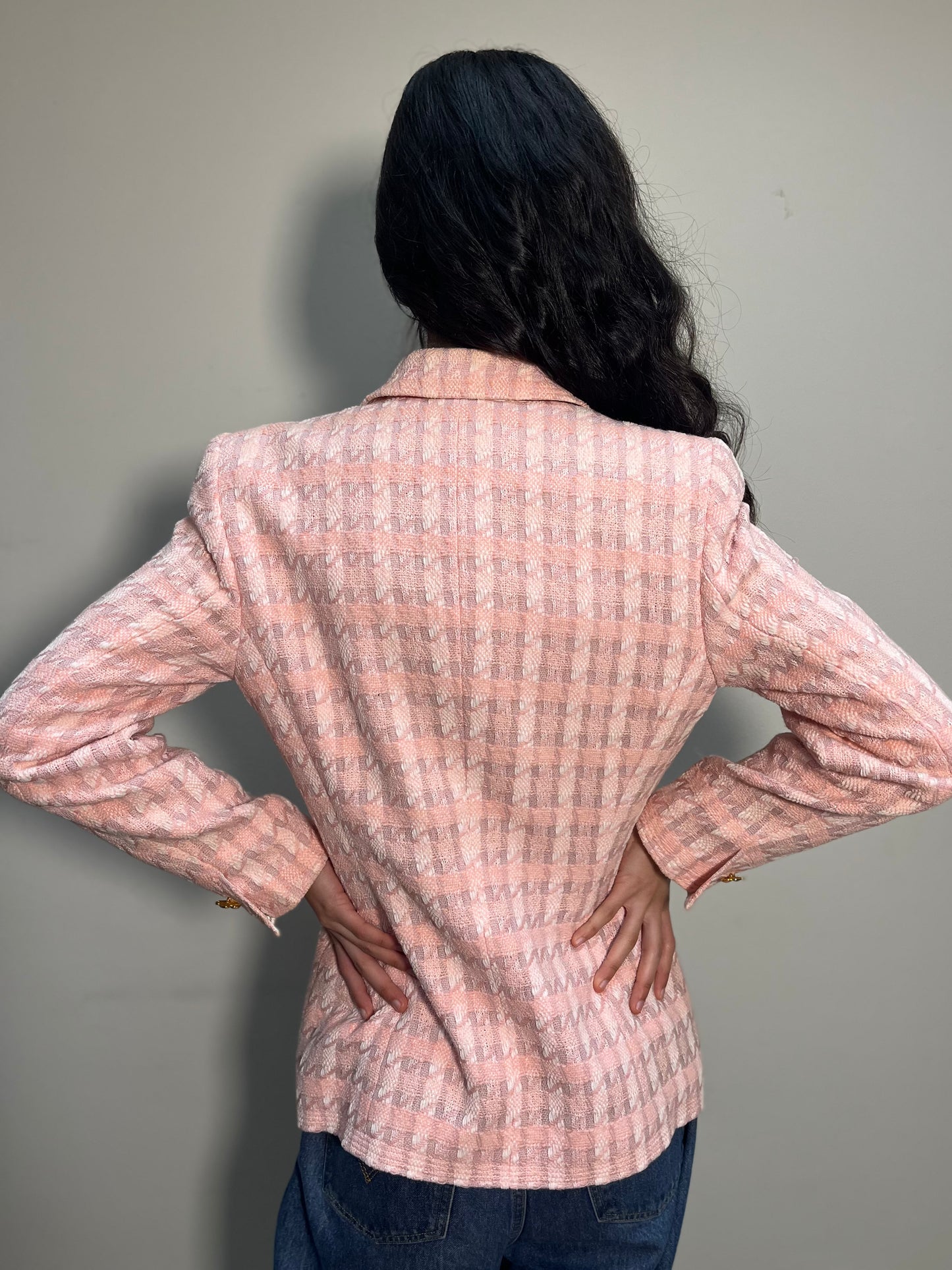 ESCADA Soft Pink tweed Blazer