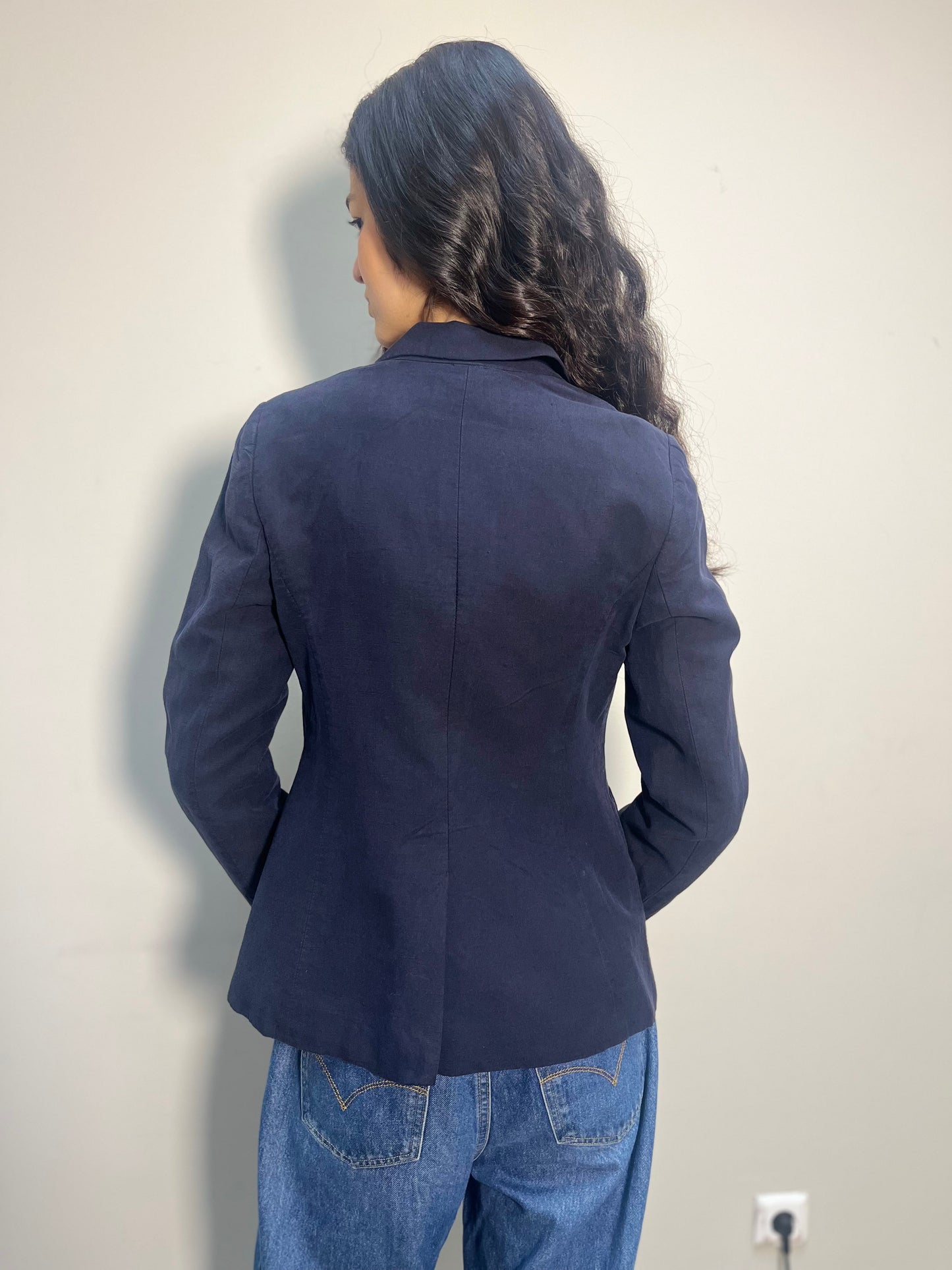 Hobbs Navy Blue Blazer