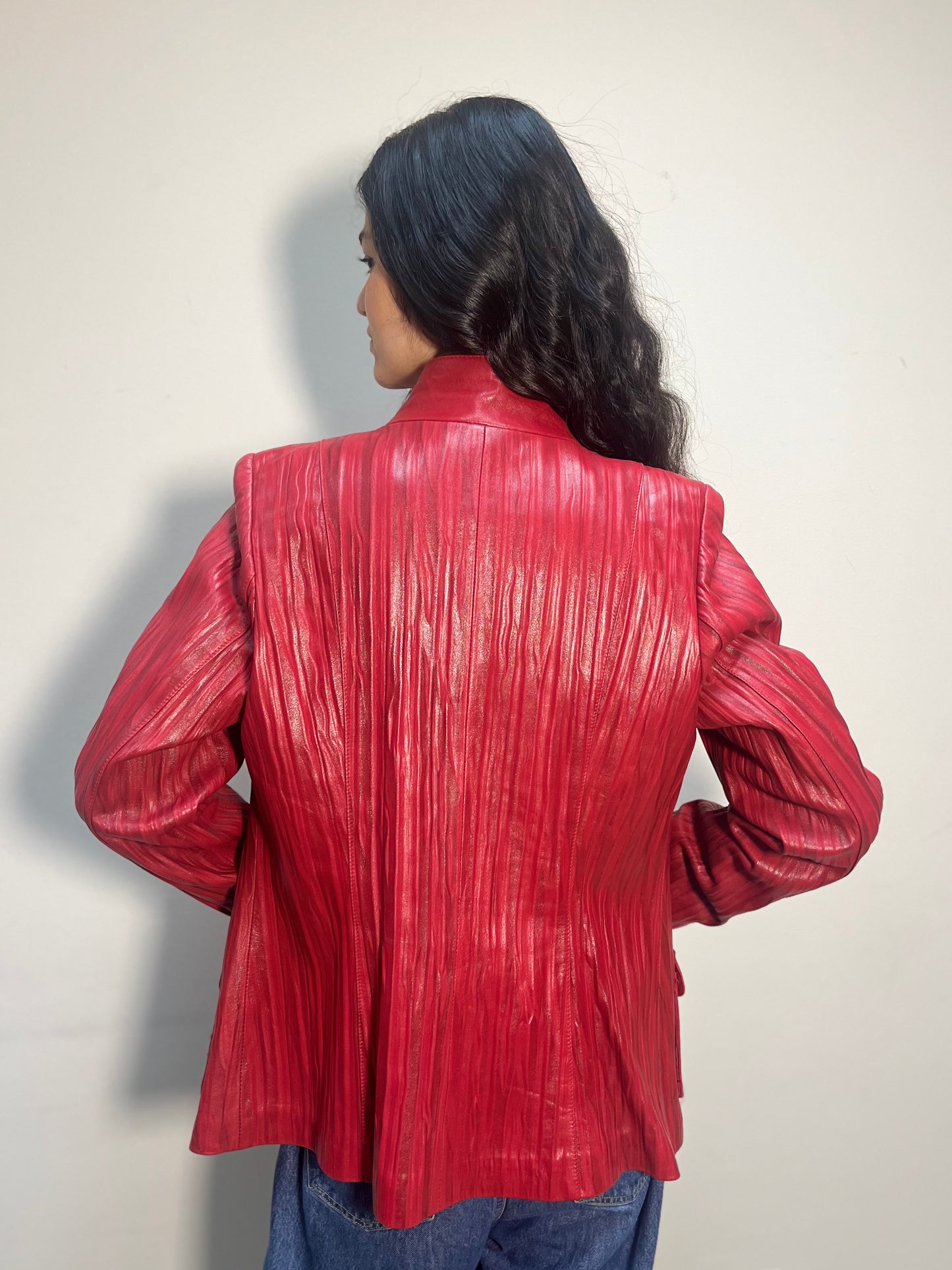 Pietro Carlini Red Leather jacket