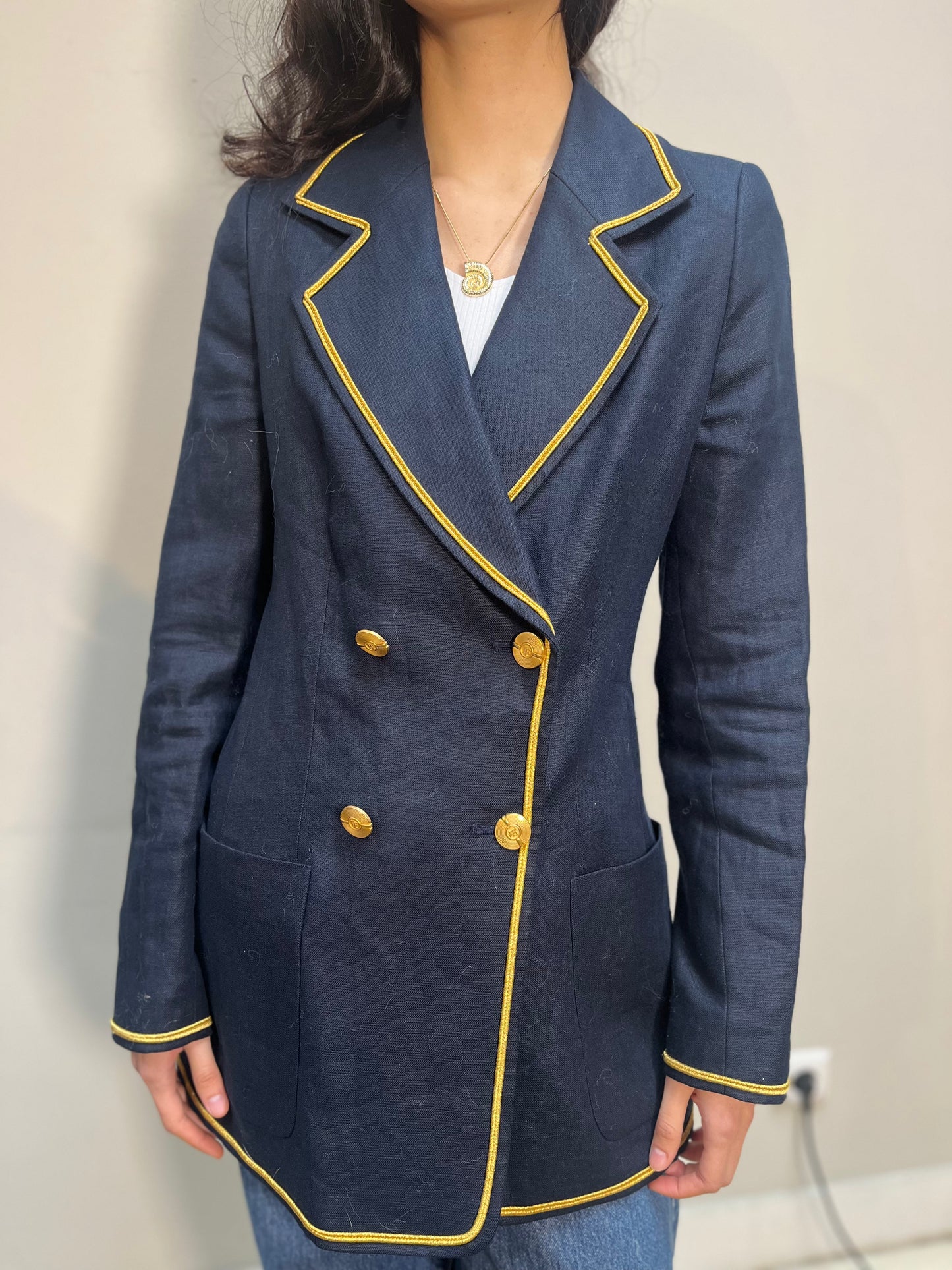 Louis Feraud Long Silhouette Blazer