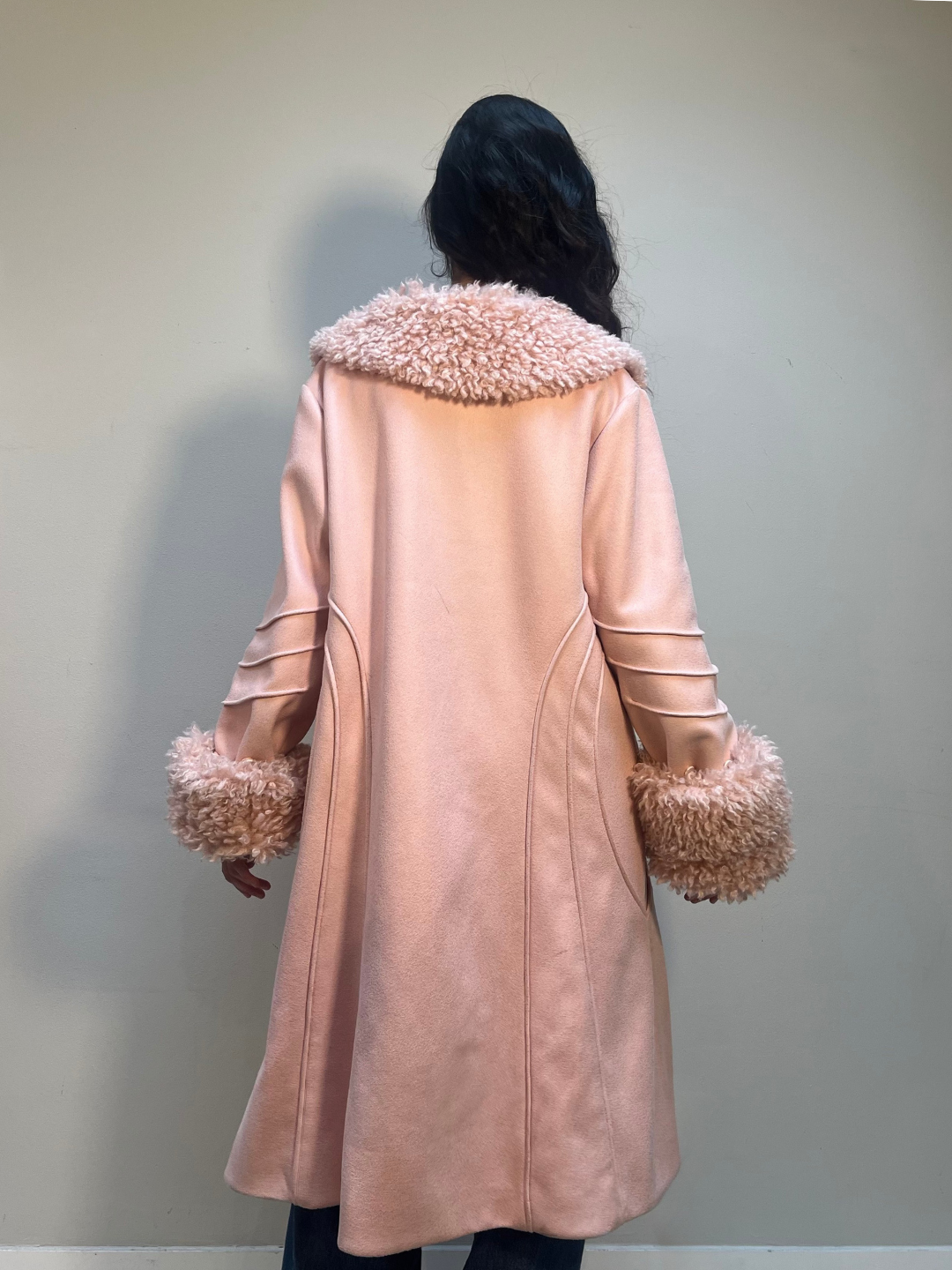 House of Sunny Pink Coat