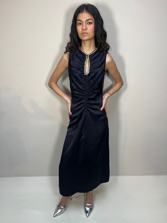 Sandro Dress Navy Blue