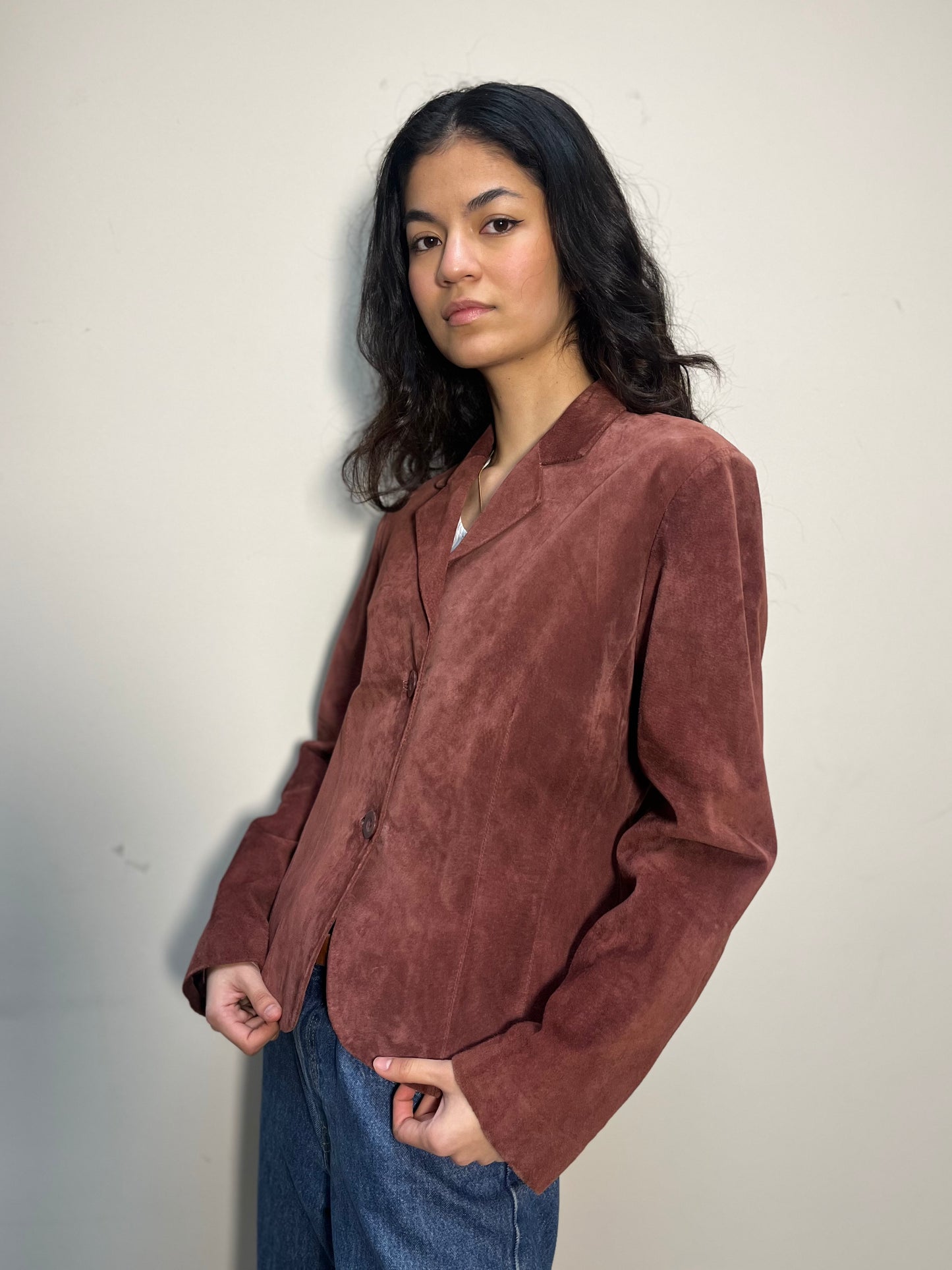 Alex&Co. Burgundy Blazer