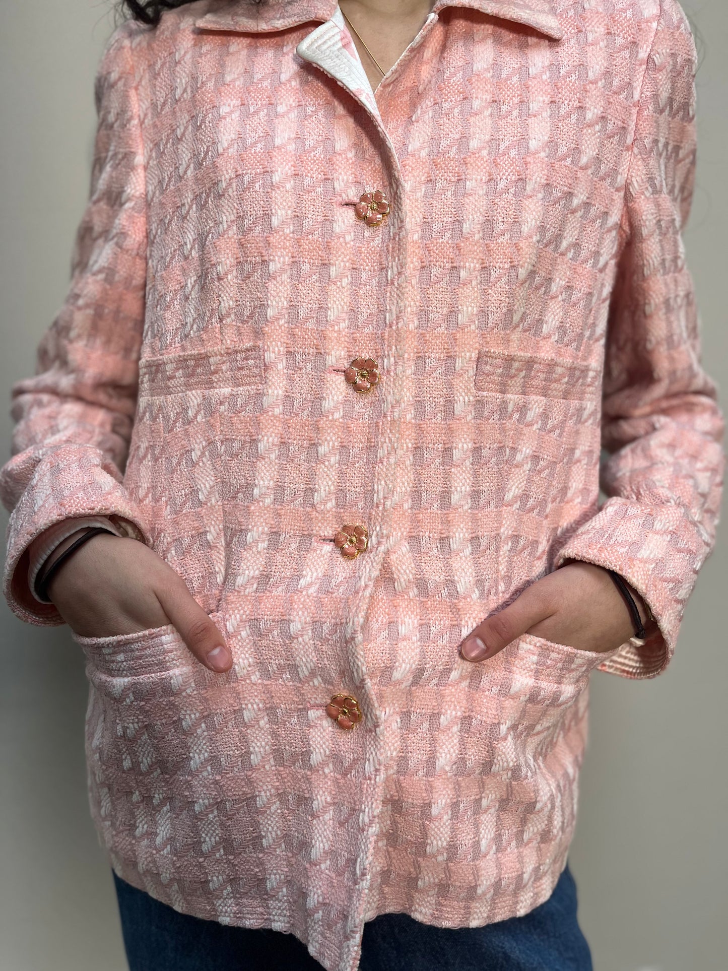 ESCADA Soft Pink tweed Blazer