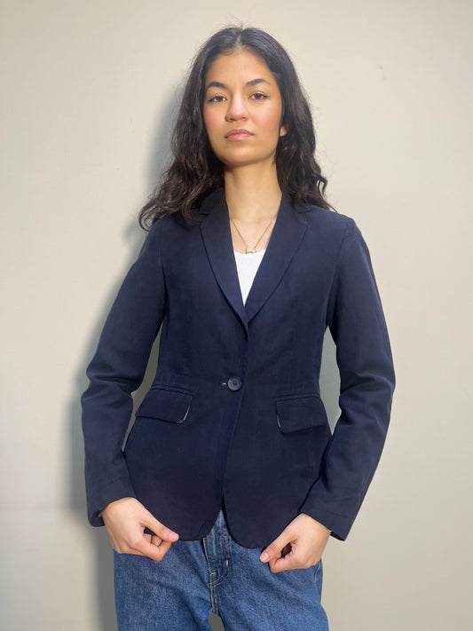 Hobbs Navy Blue Blazer