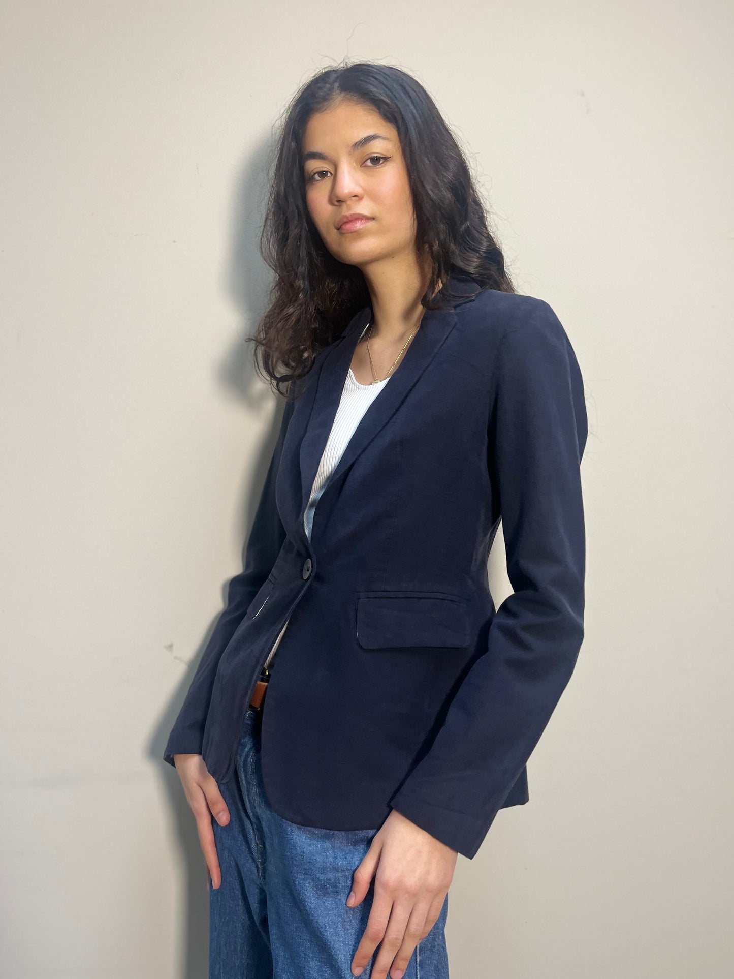 Hobbs Navy Blue Blazer