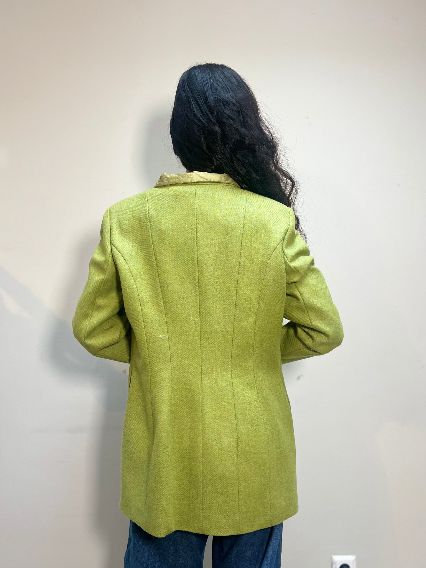 Dona Louisa Coat almond green