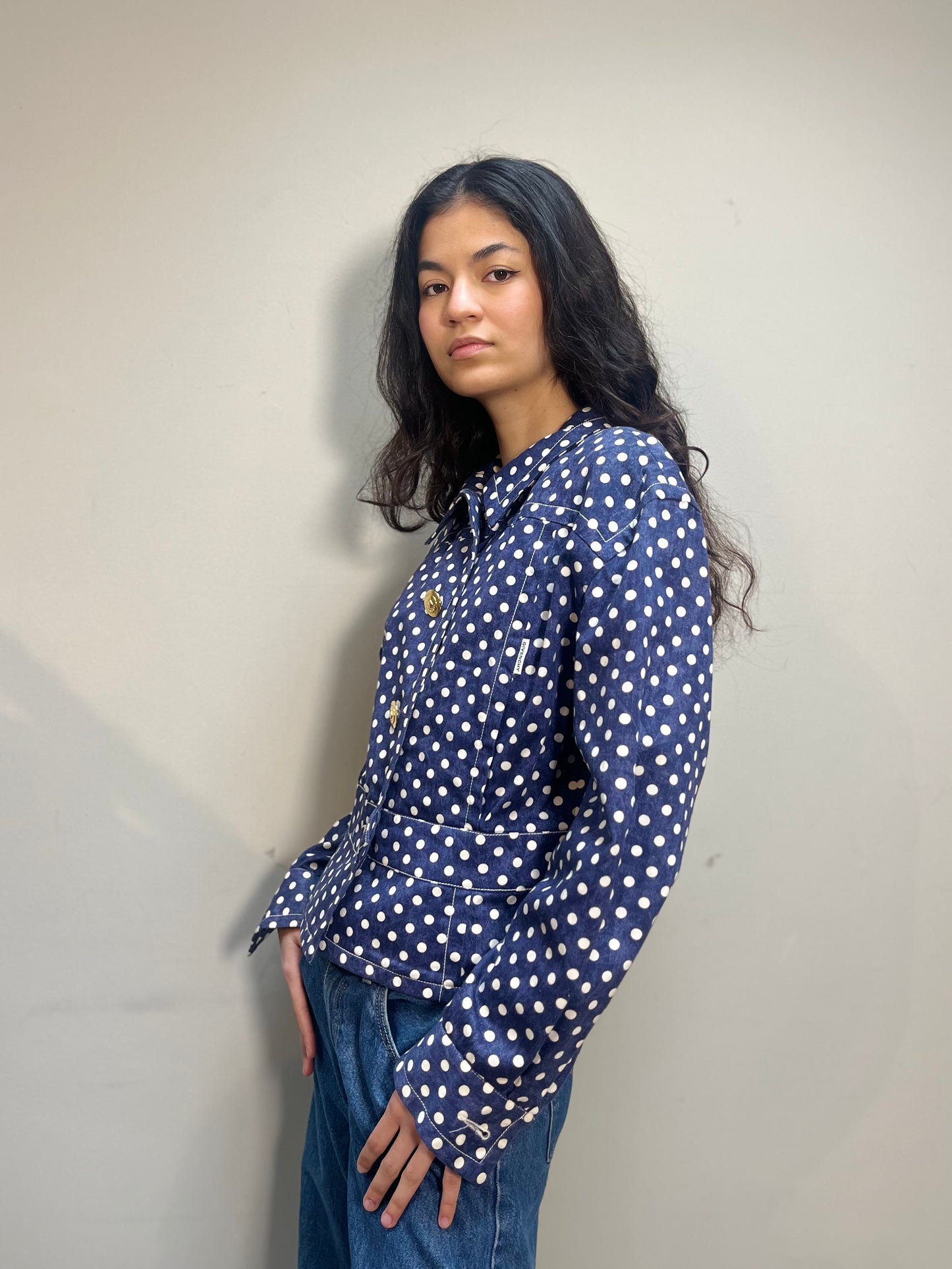 GIVENCHY polkadots navy Jacket