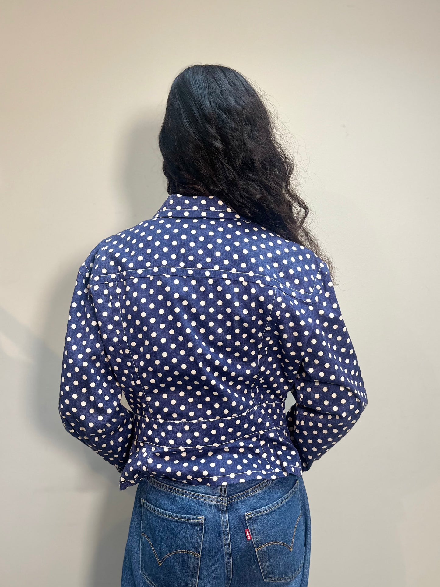GIVENCHY polkadots navy Jacket