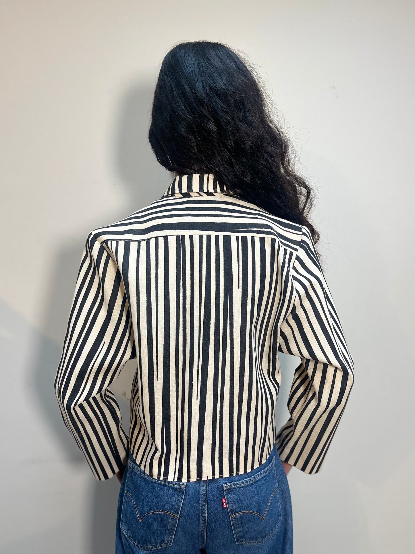 Gerard Pasquier Blazer Linen Stripes