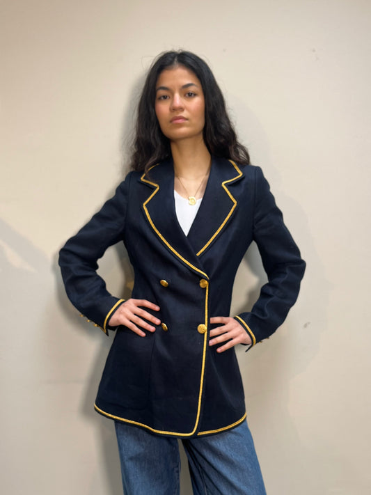 Louis Feraud Long Silhouette Blazer