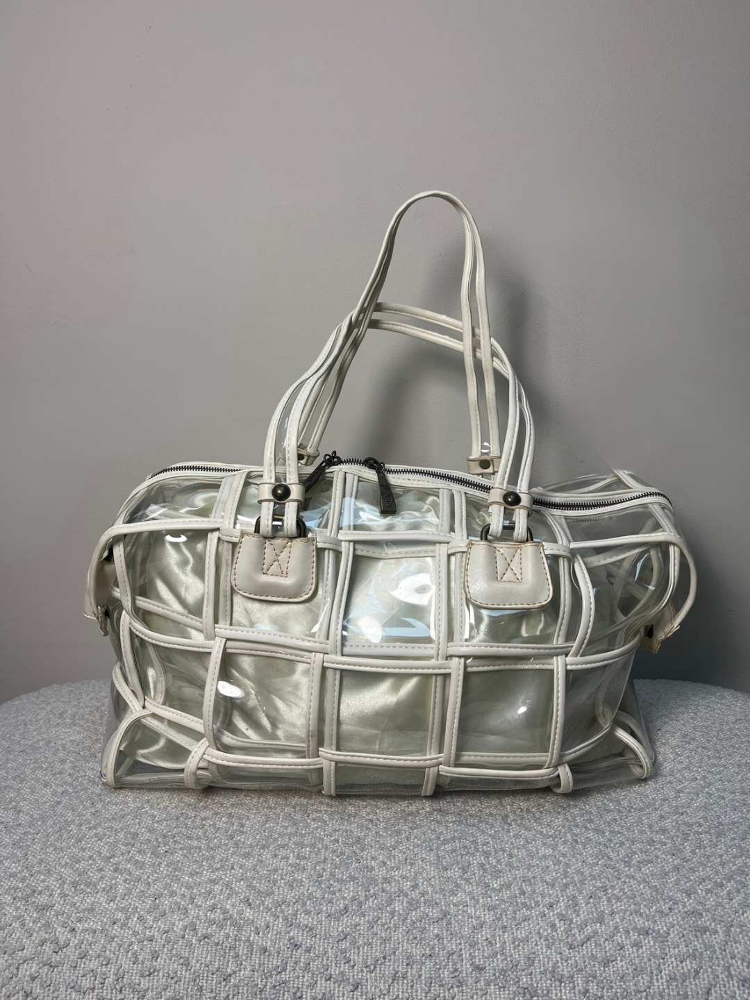 Fendior collections Transparent duffle Bag