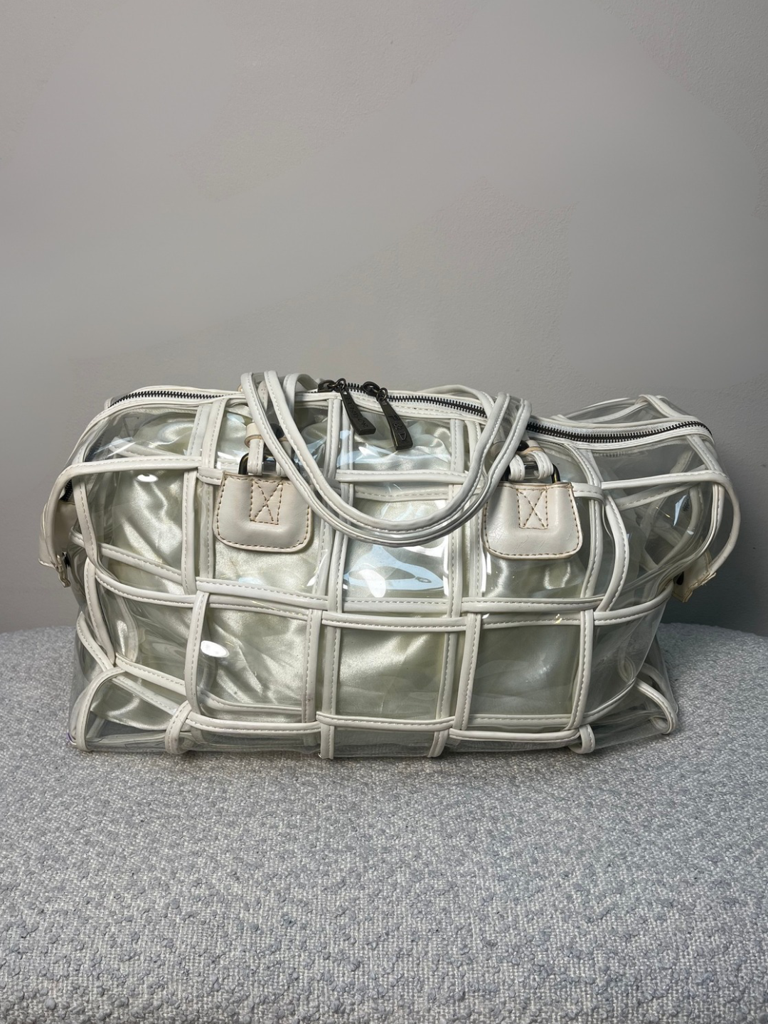 Fendior collections Transparent duffle Bag