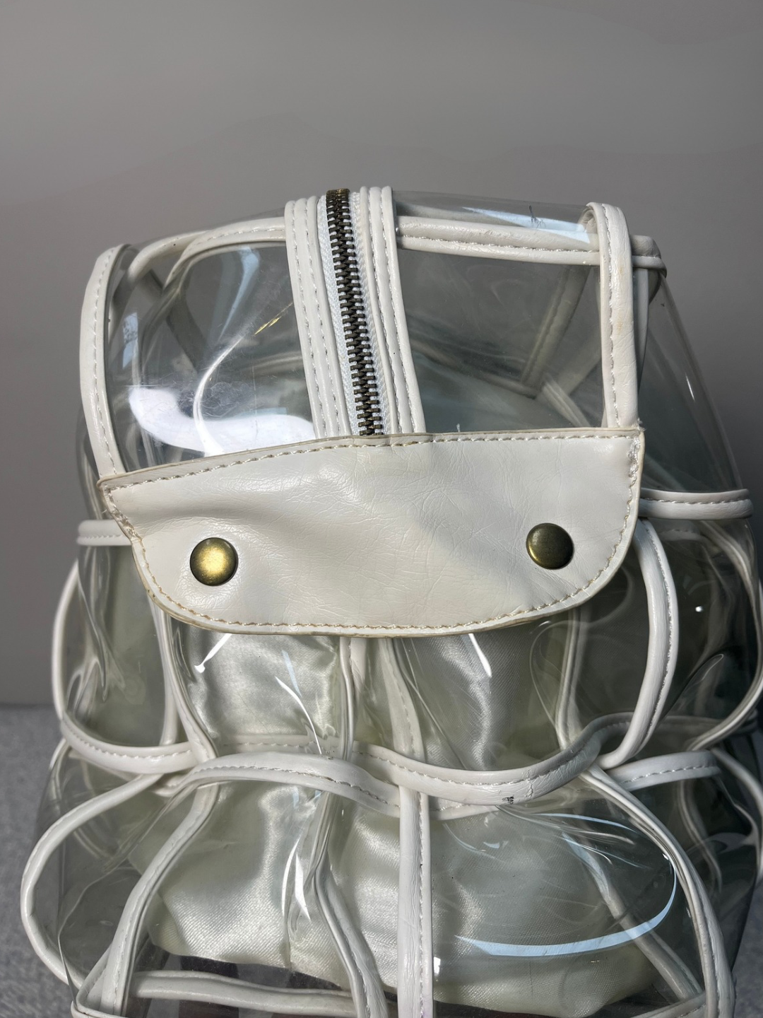 Fendior collections Transparent duffle Bag