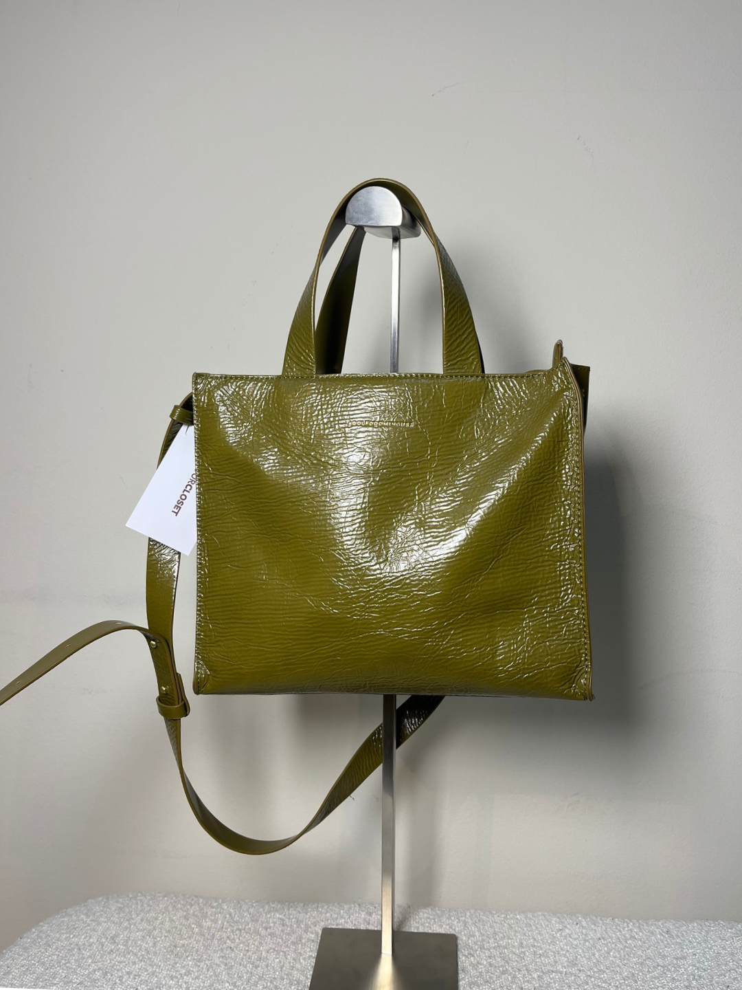 Adolfo Dominguez green Handbag