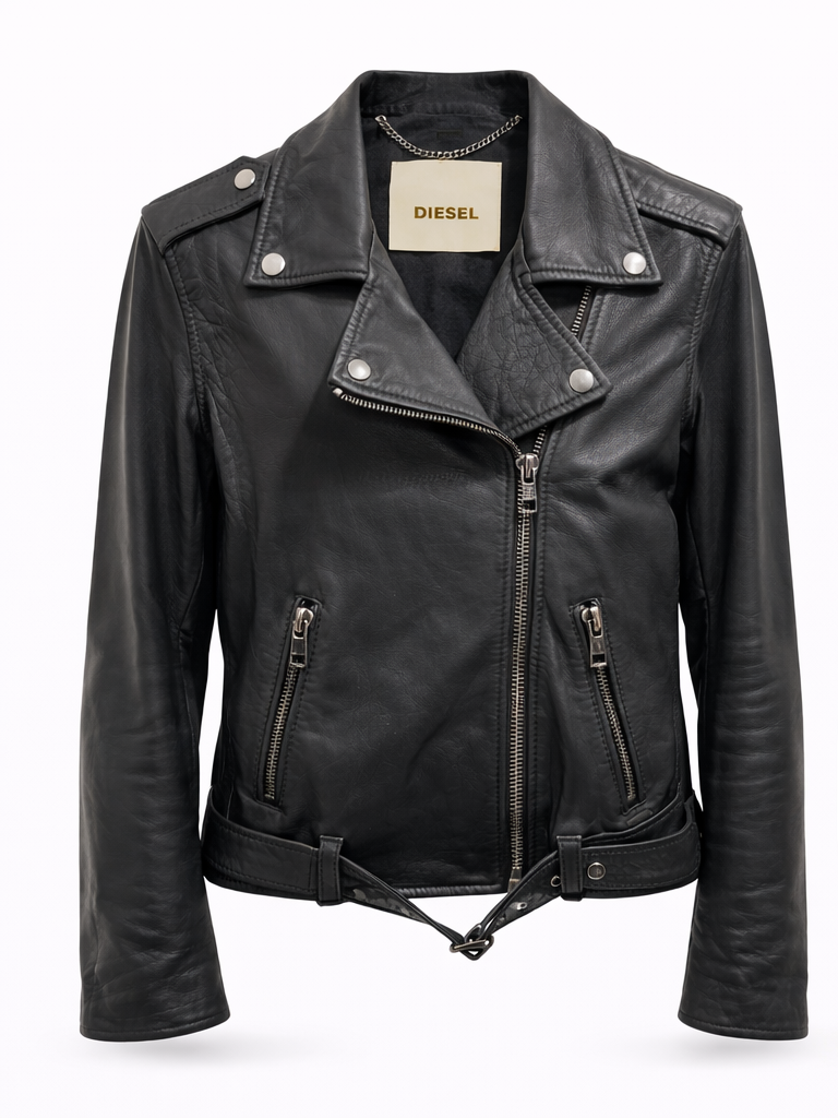 Diesel leather jacket S