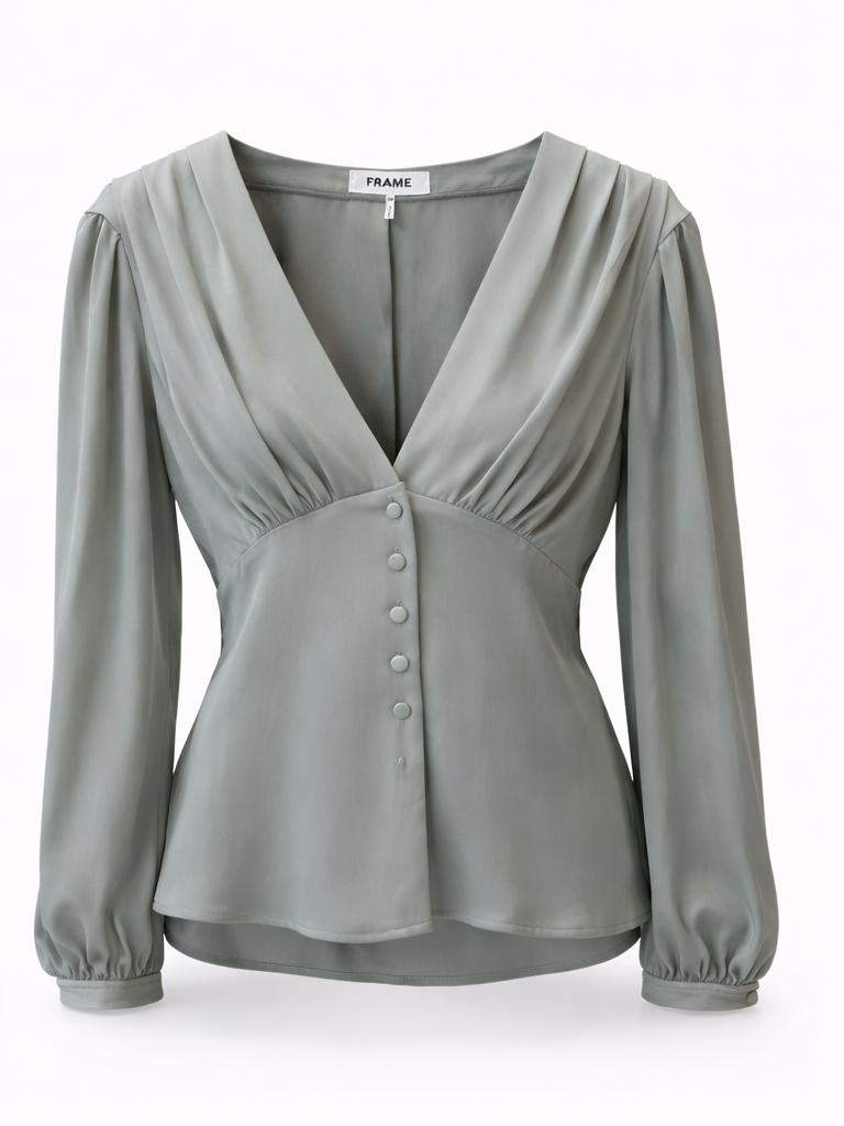 Frame 100% Silk Top M