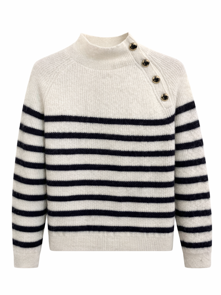 Sezane Sezane Striped Sweater M